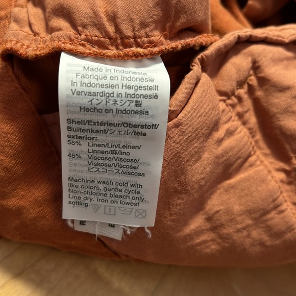 Madewell Linen Pants - size 2 - Picture 7 of 12